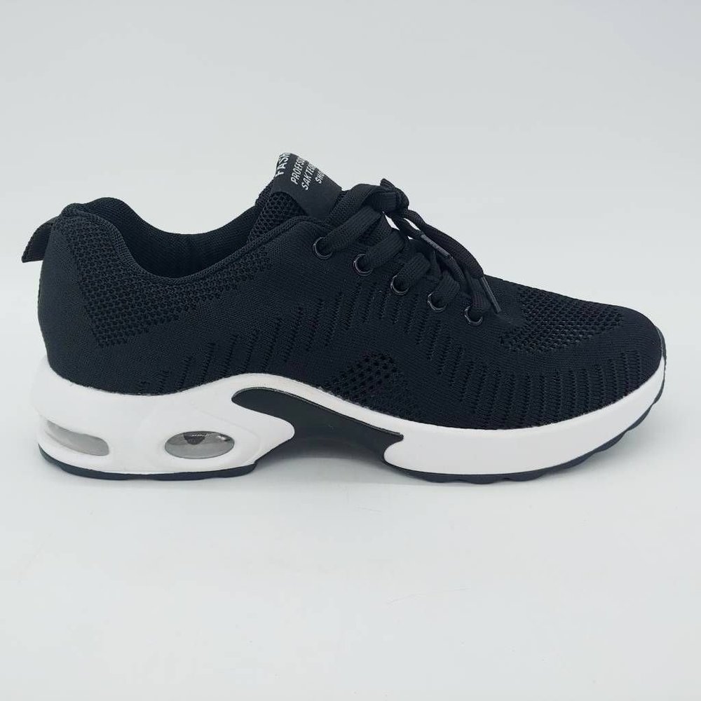 Fashion Womens Skateboard Shoes Black Low Top‎ Lace Up Mesh EUR 41 M New
